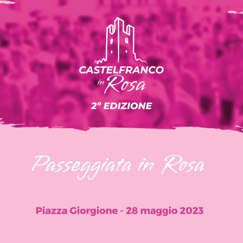 28 maggio la passeggiata in rosa: noi ci saremo!