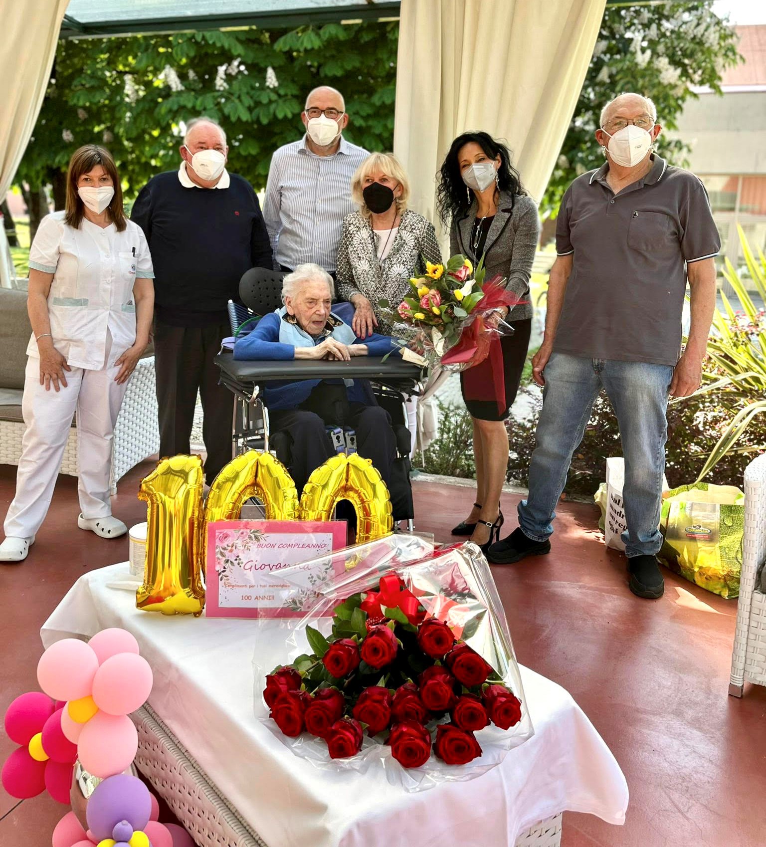 Nonna Giovanna ha spento 100 candeline
