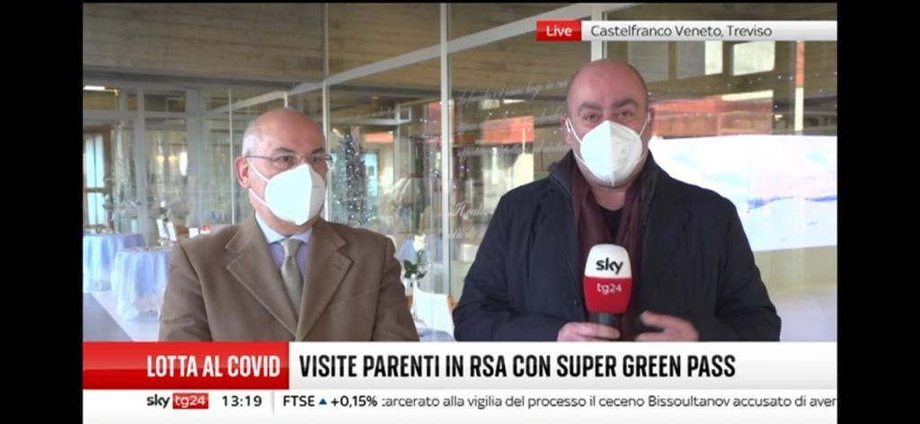 Il Centro Servizi alla Persona Domenico Sartor su Sky TG24 