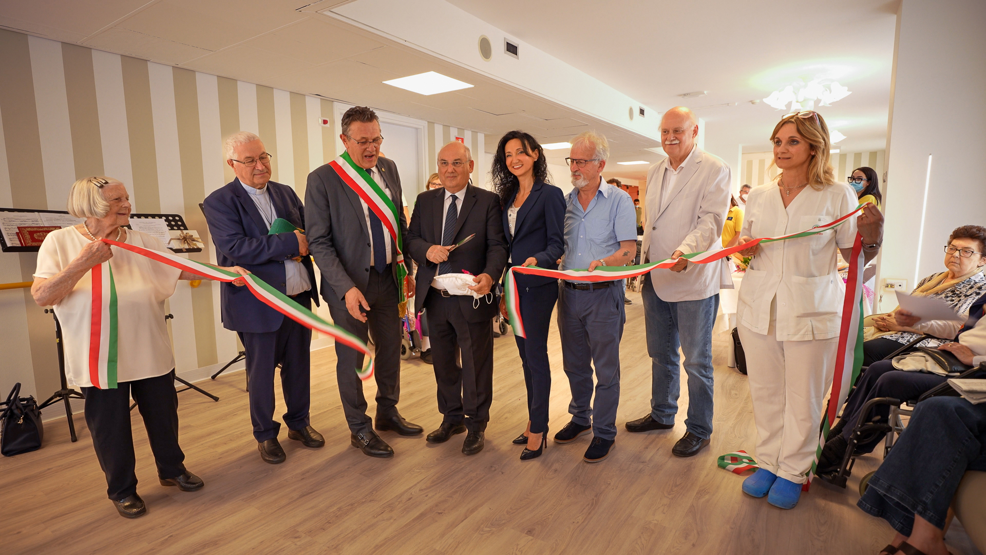 7.06.2023 Inaugurazione della ristrutturazione di Casa dei Girasoli  e Casa delle Camelie 