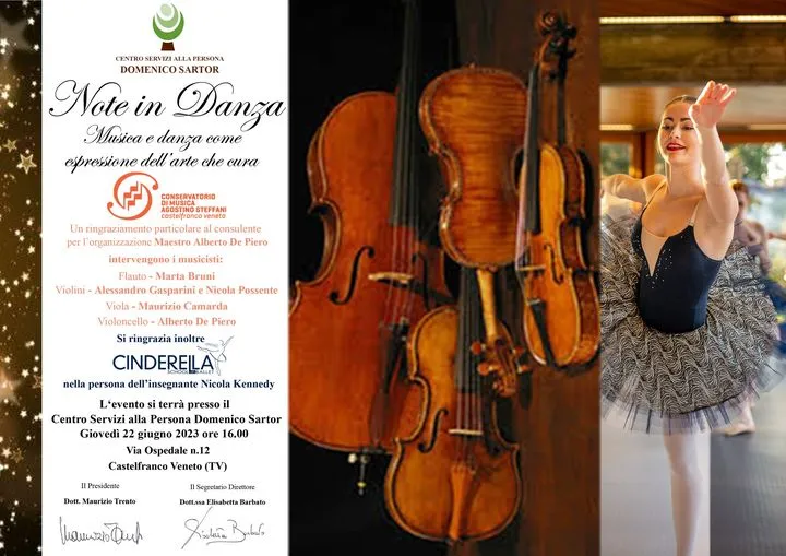 22 Giugno 2023 "Note in Danza. Musica e danza come espressione dell'arte che cura"
