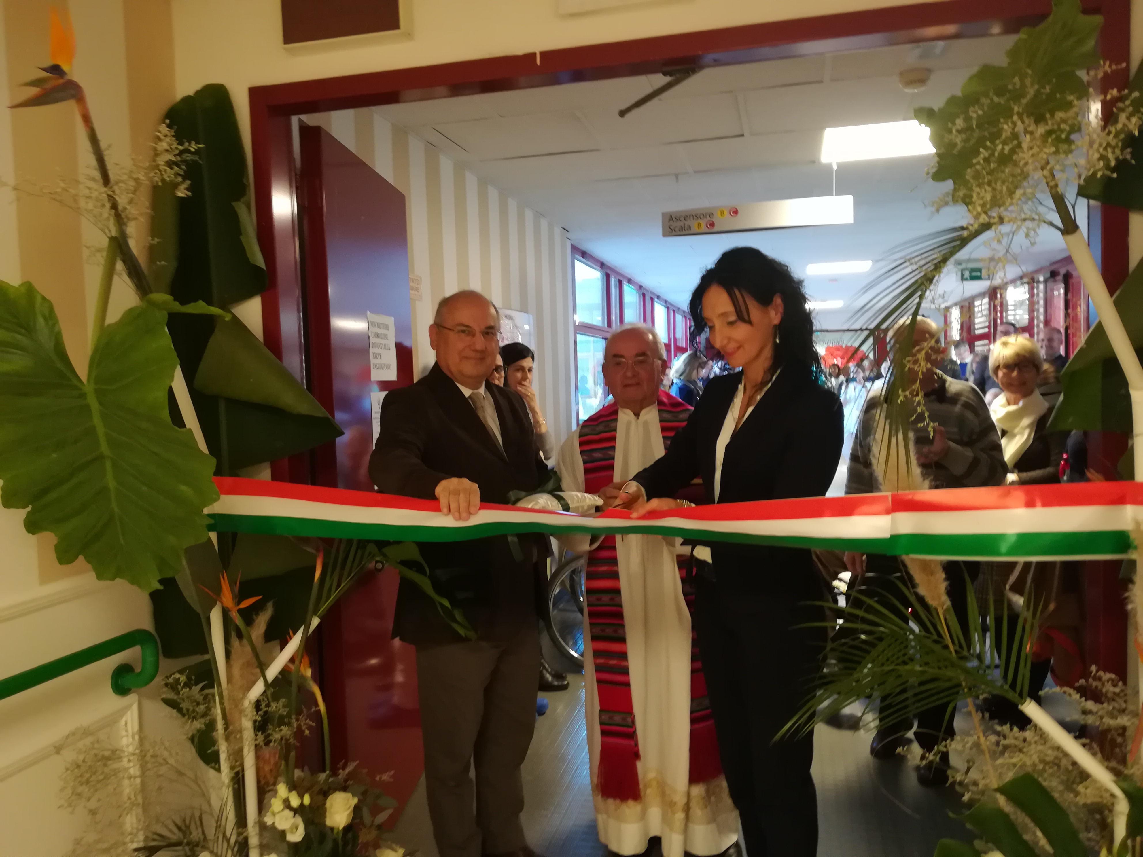 Inaugurazione riqualificazione spazi comuni Casa delle Mimose
