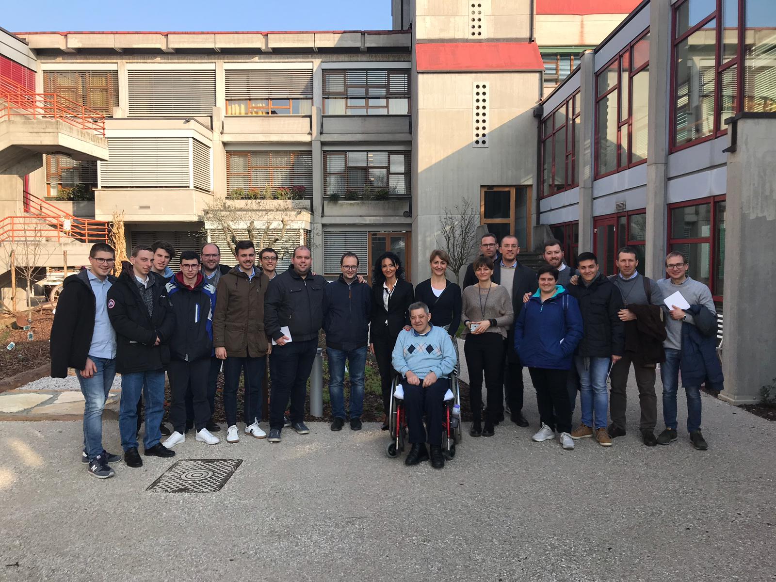 Gruppo di seminaristi in visita al nostro Centro
