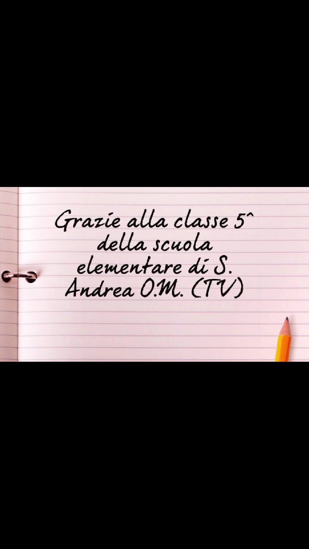 Una poesia per i nostri ospiti