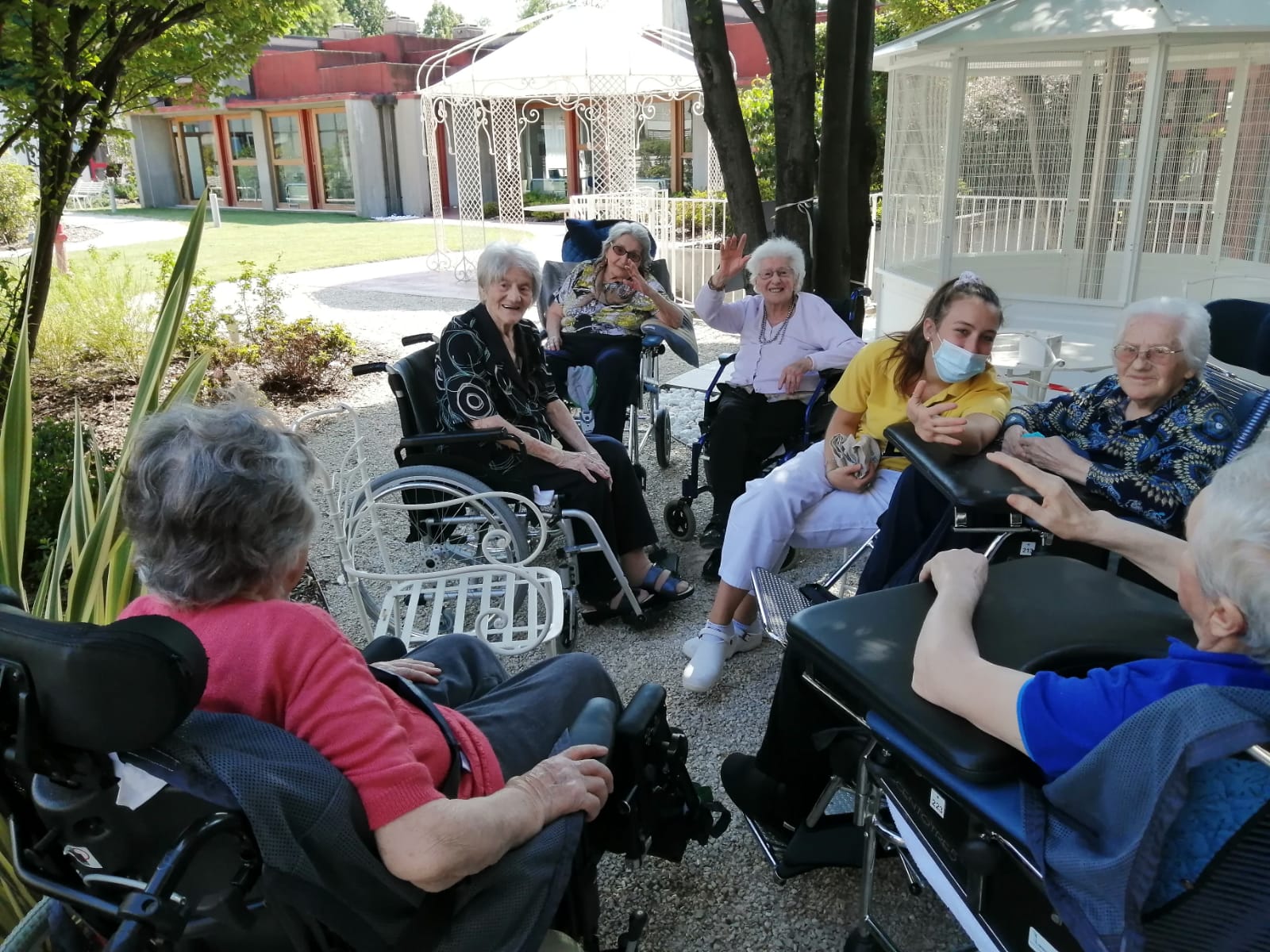 Nel giardino sensoriale oggi si mangia il gelato
