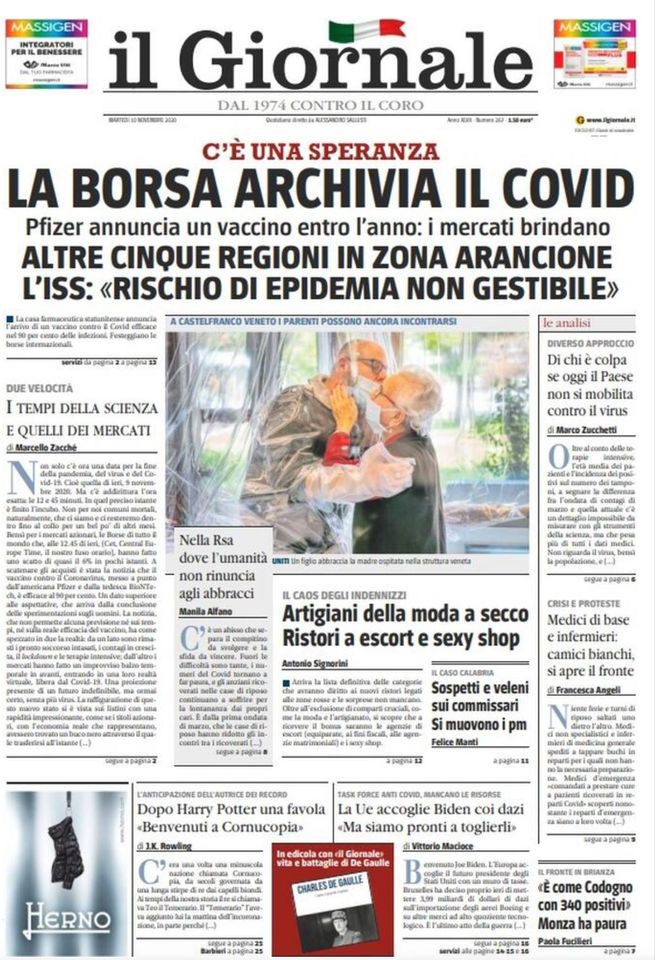 “Emozioni senza confini” su "Il Giornale"