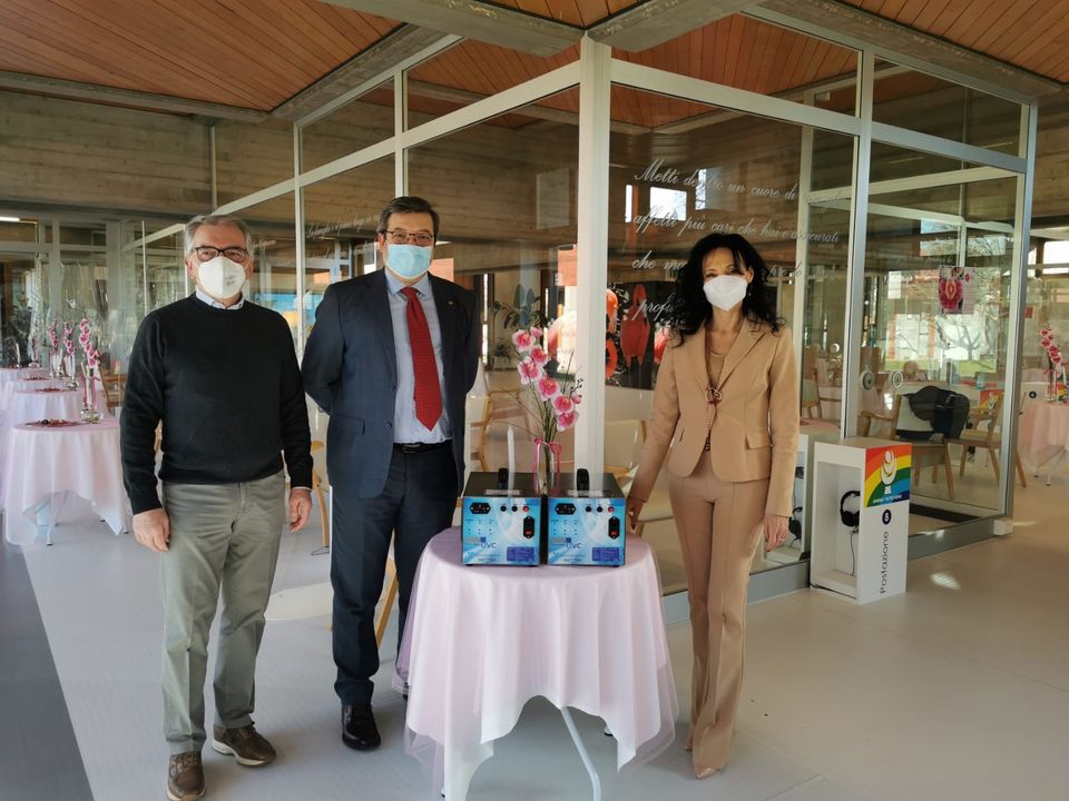 Due nuovi sanificatori grazie al Lions Club Castelfranco Veneto 