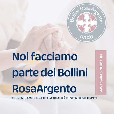 Uno speciale riconoscimento per il nostro Centro: 2 Bollini RosaArgento