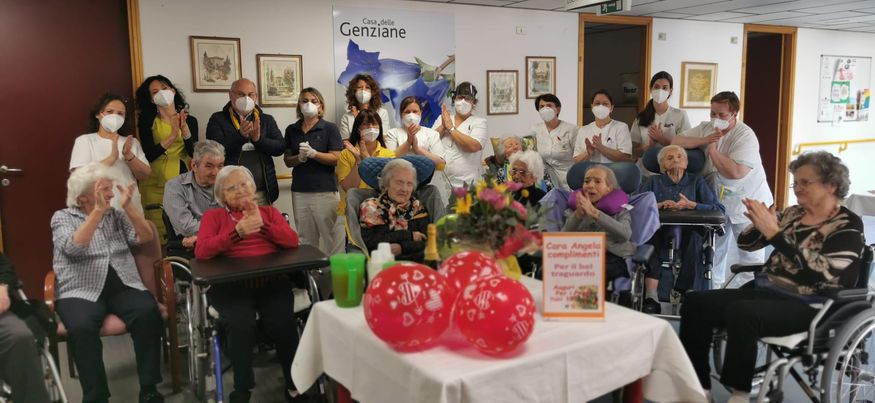 101 candeline per Nonna Angela